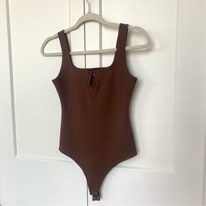 Abercrombie Brown Tank Bodysuit size XS